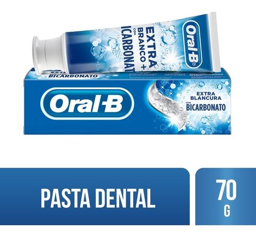 Oral B Extra Blanco Con Bicarbonato Crema Dental X 70 G
