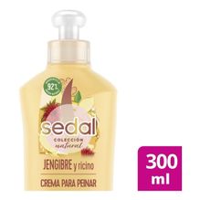 Sedal Jengibre Y Ricino Crema Para Peinar  X 300 Ml