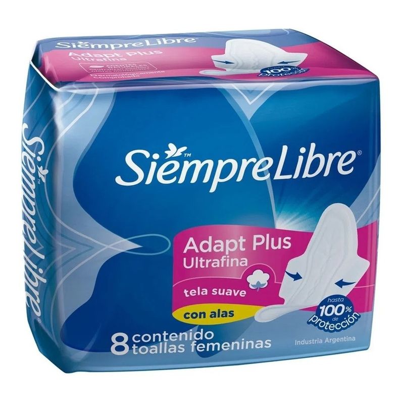 Siempre-Libre-Adapt-Plus-Ultrafina-X-8-Unidades-en-FarmaPlus