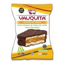 Vauquita Alfajor De Arroz Extra Mousse Dulce De Leche X 24 U
