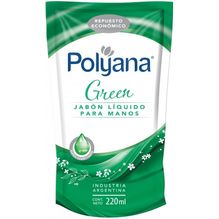 Polyana Green Jabón Líquido Para Manos Doypack 220ml