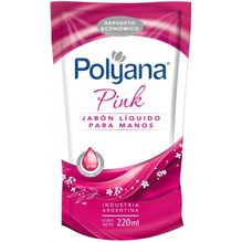 Polyana Pink Jabón Líquido Para Manos Doypack 220ml