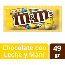 M&m's Peanut 49.3g Mani Con Chocolate Importado Usa Mars X1