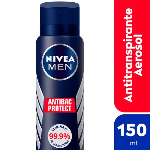 Desodorante antitranspirante NIVEA MEN Antibacterial Spray x 150 ml