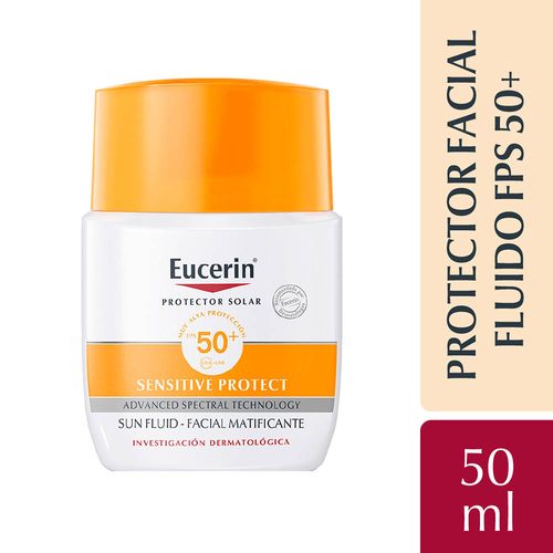 Fluido facial matificante Eucerin Sensitive Protect FPS 50 x 50 ml