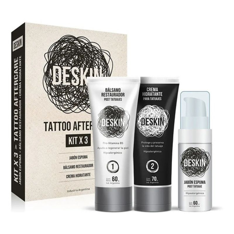 Deskin-Tattoo-Aftercare-Kit-X3-Jabon---Balsamo---Crema