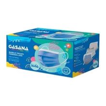 Gasana Barbijo Tricapa Kids Termosellado Ajuste Nasal 50u