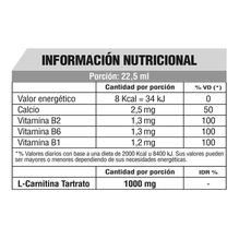 Gentech L Carnitina Liquida 500 Ml Quemador Grasa Sin Tacc