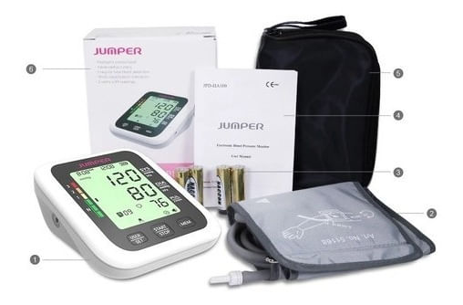 Jumper-Tensiometro-Jpd-Ha100-Automatico-Detector-De-Arritmia