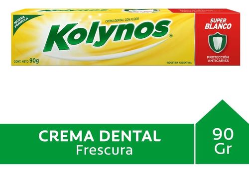 Kolynos Super Blanco Frescura Crema Dental 90g