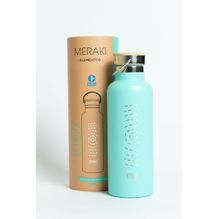 Botella Isotérmica Reutilizable Meraki 600ml Éter Verde Agua
