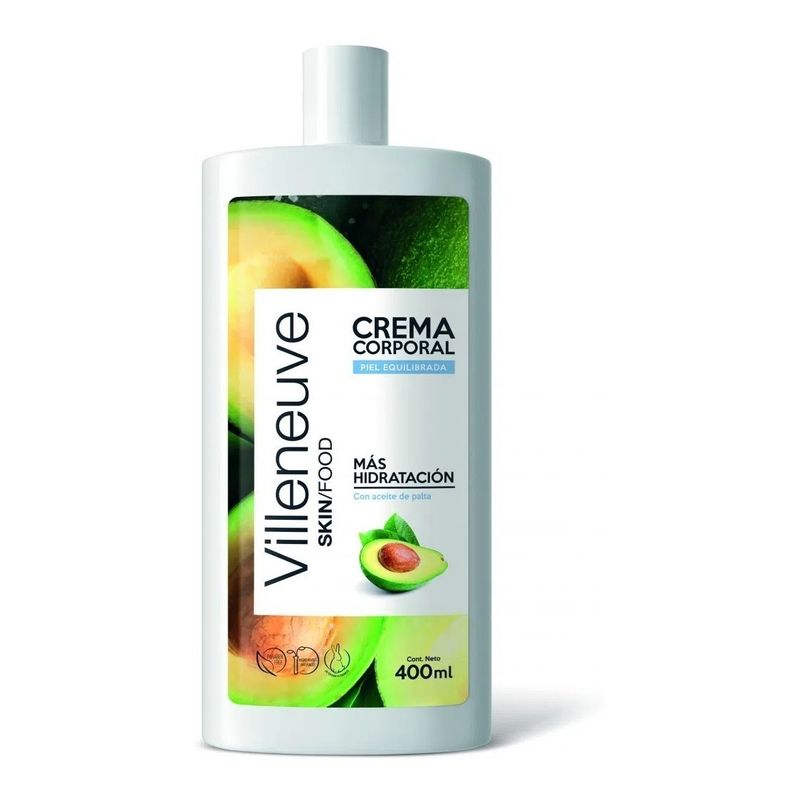 Villeneuve-Skin-food-Crema-Corporal-Piel-Equilibrada-400-Ml