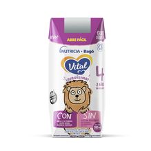 Vital 4 Leche Maternizada 2años En Adelante Brick 200ml 24un