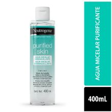 Neutrogena Purified Skin Agua Micelar Desmaquillante 400 Ml