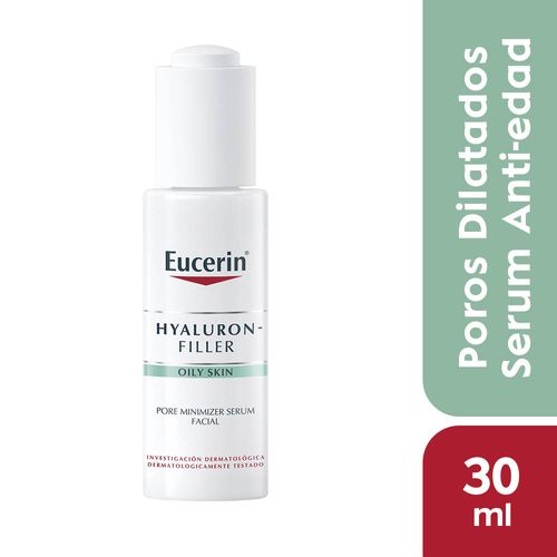 Sérum facial ultraligero Eucerin HYALURON-FILLER Pore Minimizer x 30 ml