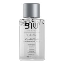 Biu Agua Micelar Con Aminoácidos Desmaquilla Humecta 100ml