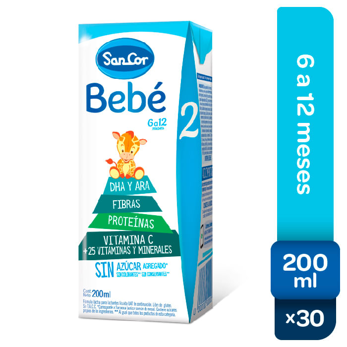 SancorBebe-Leche-Infantil-Liquida-Etapa-2-Pack-30u-de-200-ml