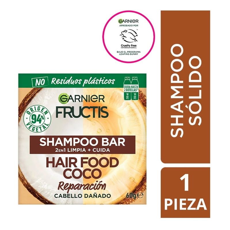 Garnier-Fructis-Hair-Food-Shampoo-Solido-Coco-60g-en-FarmaPlus