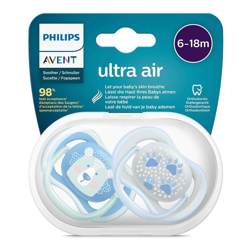Phillips-Avent-Chupete-Ultra-Air-6-18m-X2-Scf-085-03-en-FarmaPlus