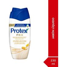 Protex Pro Jabón Líquido Antibacterial Hidratación 230ml