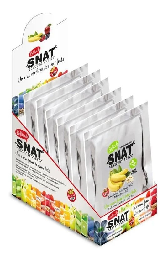 Snat-Banana-Liofilizada-Display-X6-Sobres-20g-Apto-Vegano-en-FarmaPlus