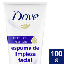 Dove Limpiador Facial Hidratación Esencial 100gr