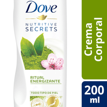 Dove Crema Corporal Nutritive Secrets Con Matcha 200ml