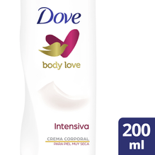 Dove Nourishing Nutrición Intensiva Crema Corporal X 200 Ml