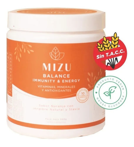 Mizu Immunity Balance & Energy Vitaminas Minerales 320g