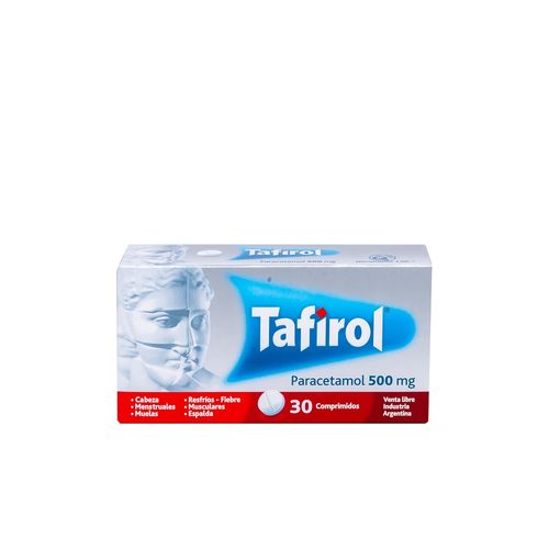 Tafirol 500 mg. 30 comprimidos