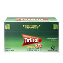 Tafirol Plus Rápida Acción Expendedor 30 Blisters x 8 Cápsulas Blandas