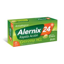 Alernix 24 Rapida Accion Capsulas Blandas x20