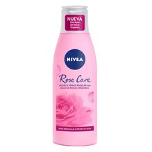 Leche y tónico micelar 2 en 1 NIVEA Rose Care para todo tipo de piel x 200 ml