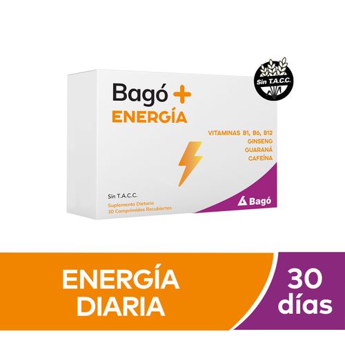 Bagó + Energía Rendimiento Físico 30 Comprimidos