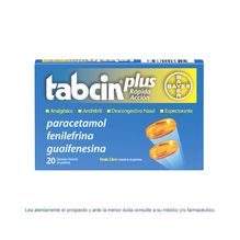 Tabcin Plus x 20 Cápsulas Blandas