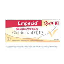 Empecid Gyno Antimicótico x 6 Cápsulas Vaginales