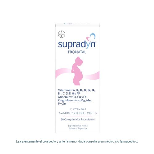 Supradyn Pronatal x 30 Comprimidos Recubiertos