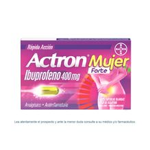 Actron Mujer Forte Rápida Acción x 10 Cápsulas Blandas