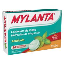 Mylanta Menta Fresca Comprimidos Masticables x24