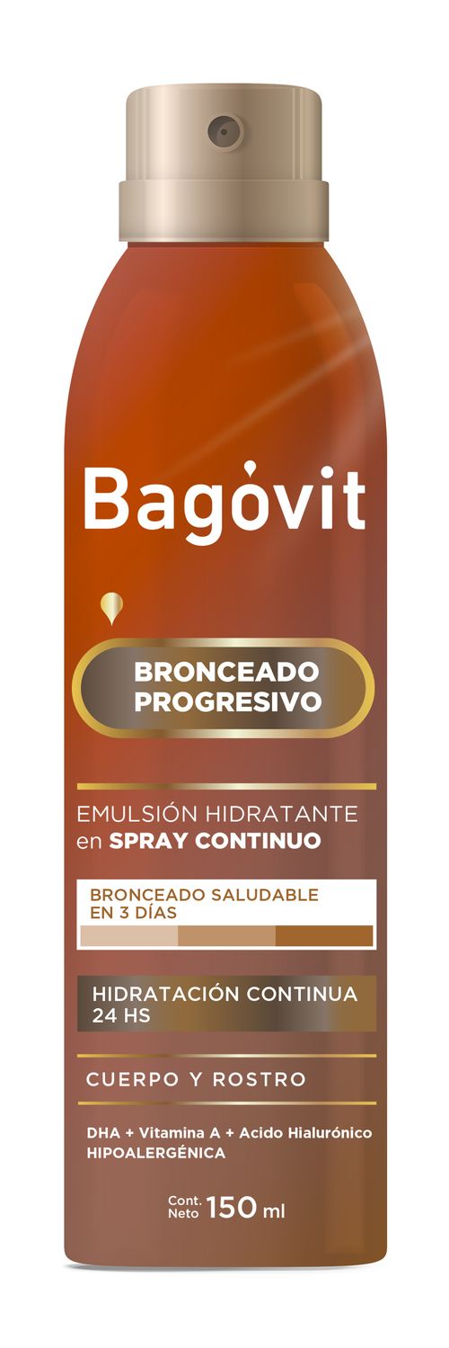 Bagovit Spray Autobronceante Progresivo 150ml