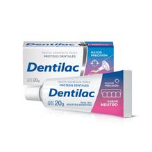 Dentilac Crema Adhesiva Para Protesis Sin Sabor 20g