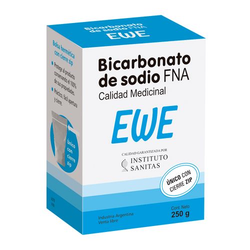Ewe Bicarbonato De Sodio Puro 250g