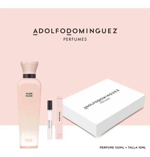 Adolfo Dominguez Set Perfume Mujer Nude Musk Edp 120ml +10ml