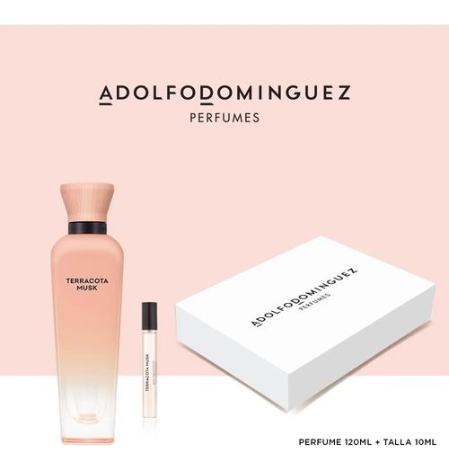 Adolfo Dominguez Terracota Musk Perfume Edp 120ml + 10ml