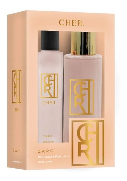 Cher Zarci Set Perfume Body Splash 200ml + Body Lotion 200ml