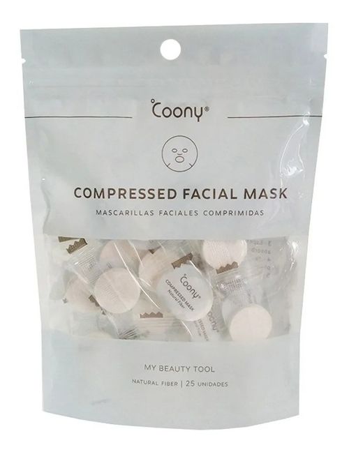 Coony Mascarilla Facial Comprimidas Capsulas 25 Unidades