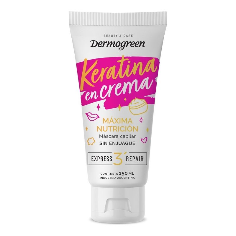 Dermogreen-Keratina-En-Crema-Tratamiento-Capilar-150ml-en-FarmaPlus
