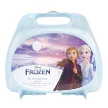 Frozen Valija De Belleza Maquillaje Labial Esmalte Aplicador