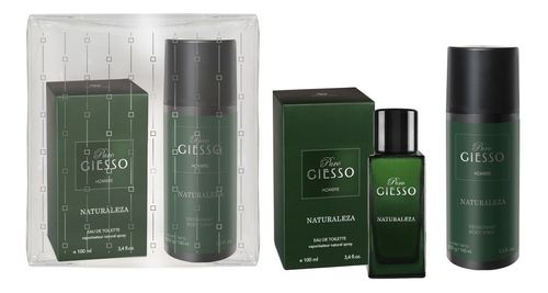 Giesso Puro Naturaleza Perfume Edt 100ml + Desodorante 160ml
