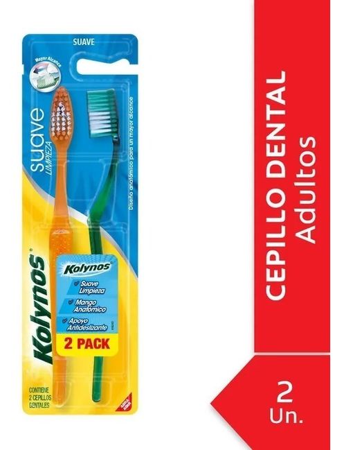 Kolynos Doctor Soft Cepillo Dental Pack 2 Unidades